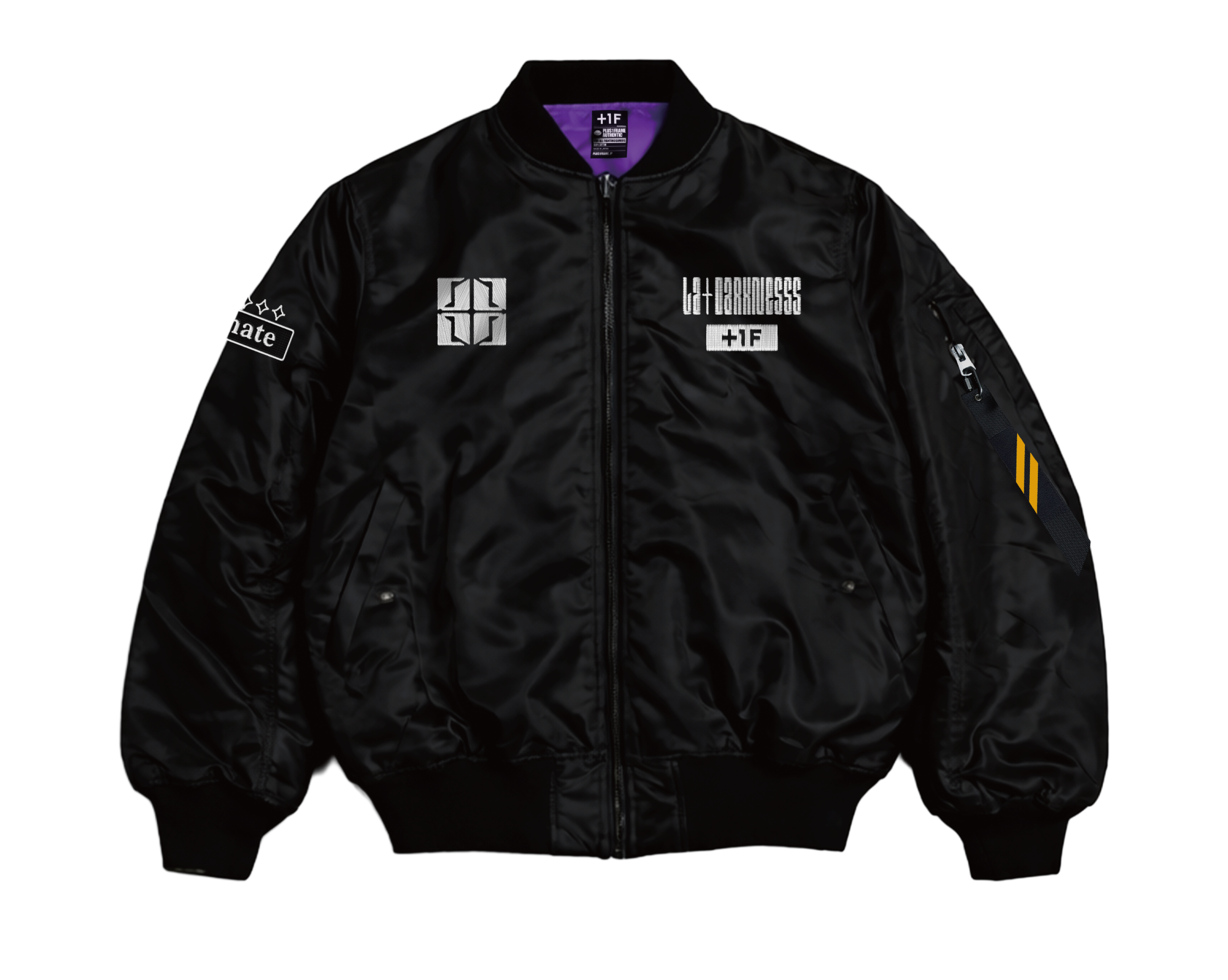 LA+ DARKNESS +1F MA-1 JACKET LA+ DARKNESS +1F MA-1 JACKET