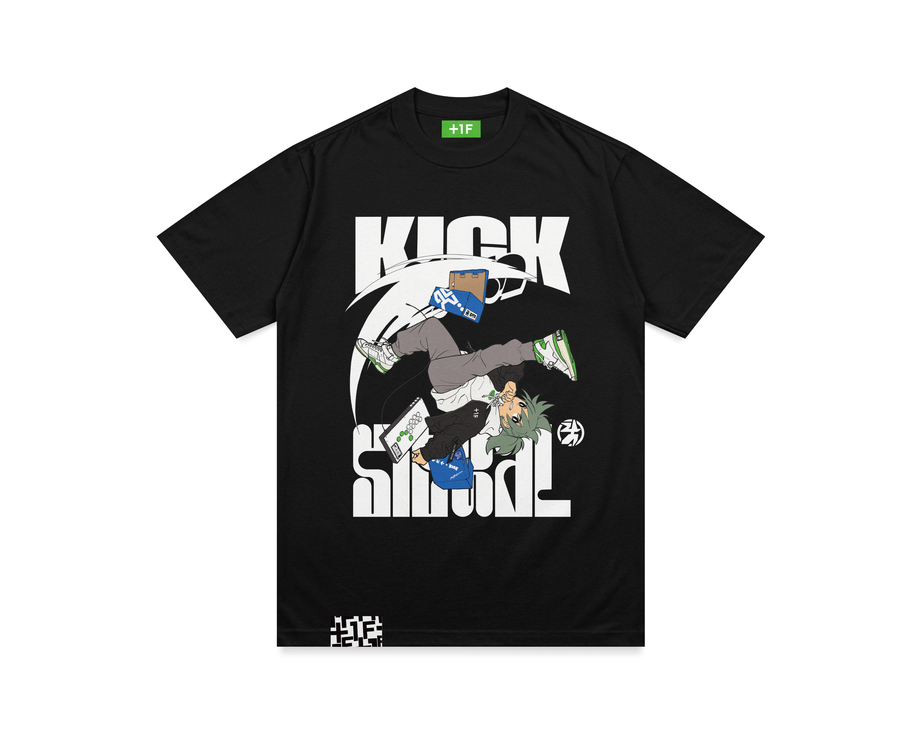 KICK CHAN +1F TEE Ver.2026 / BLACK
