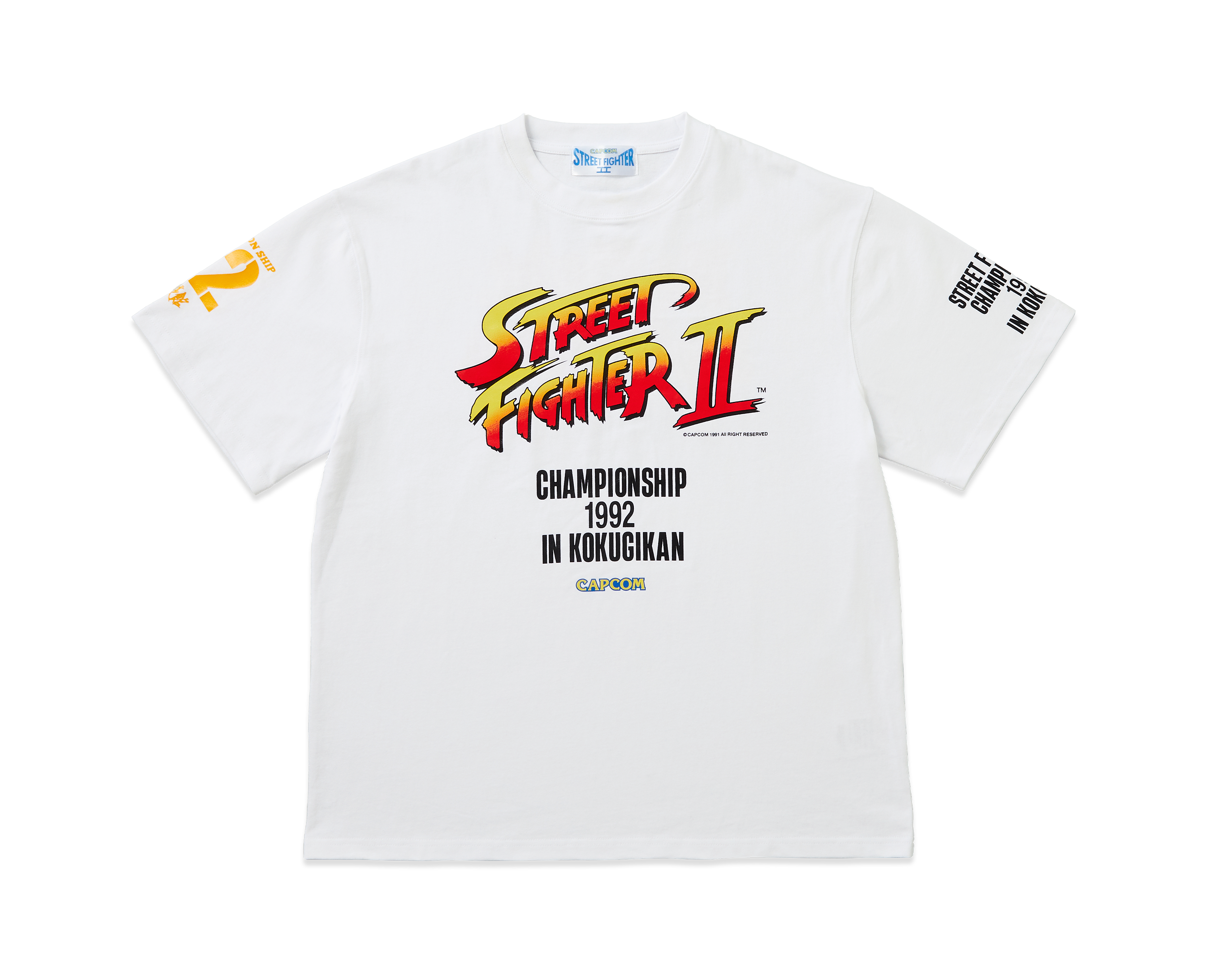 STREET FIGHTER Ⅱ：Champion Ship（1992）：優美 STREET FIGHTER II CHAMPIONSHIP 1992 TEE / WHITE | ストリート