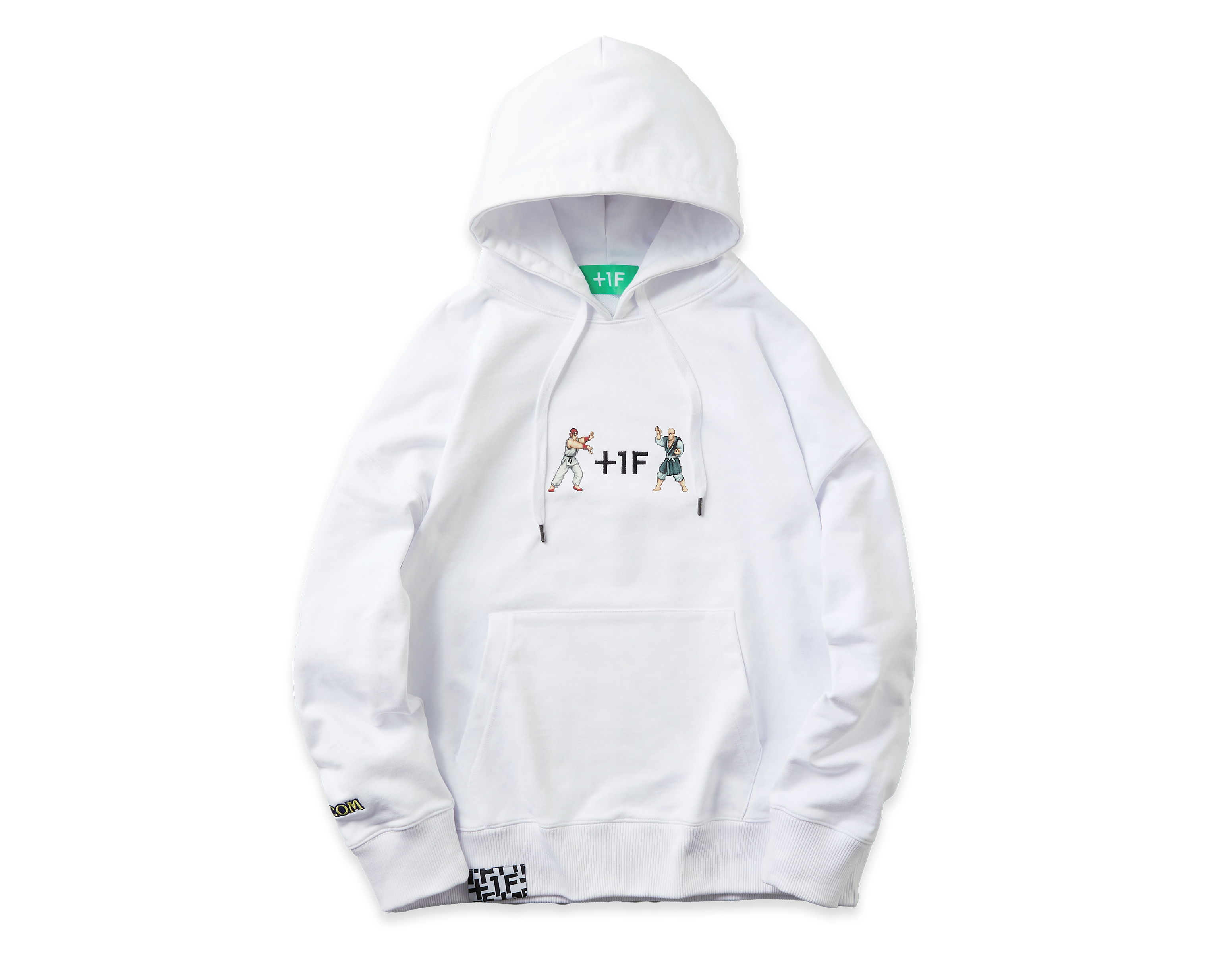 STREET FIGHTER +1F THE ORIGIN HOODIE / WHITE | ストリート