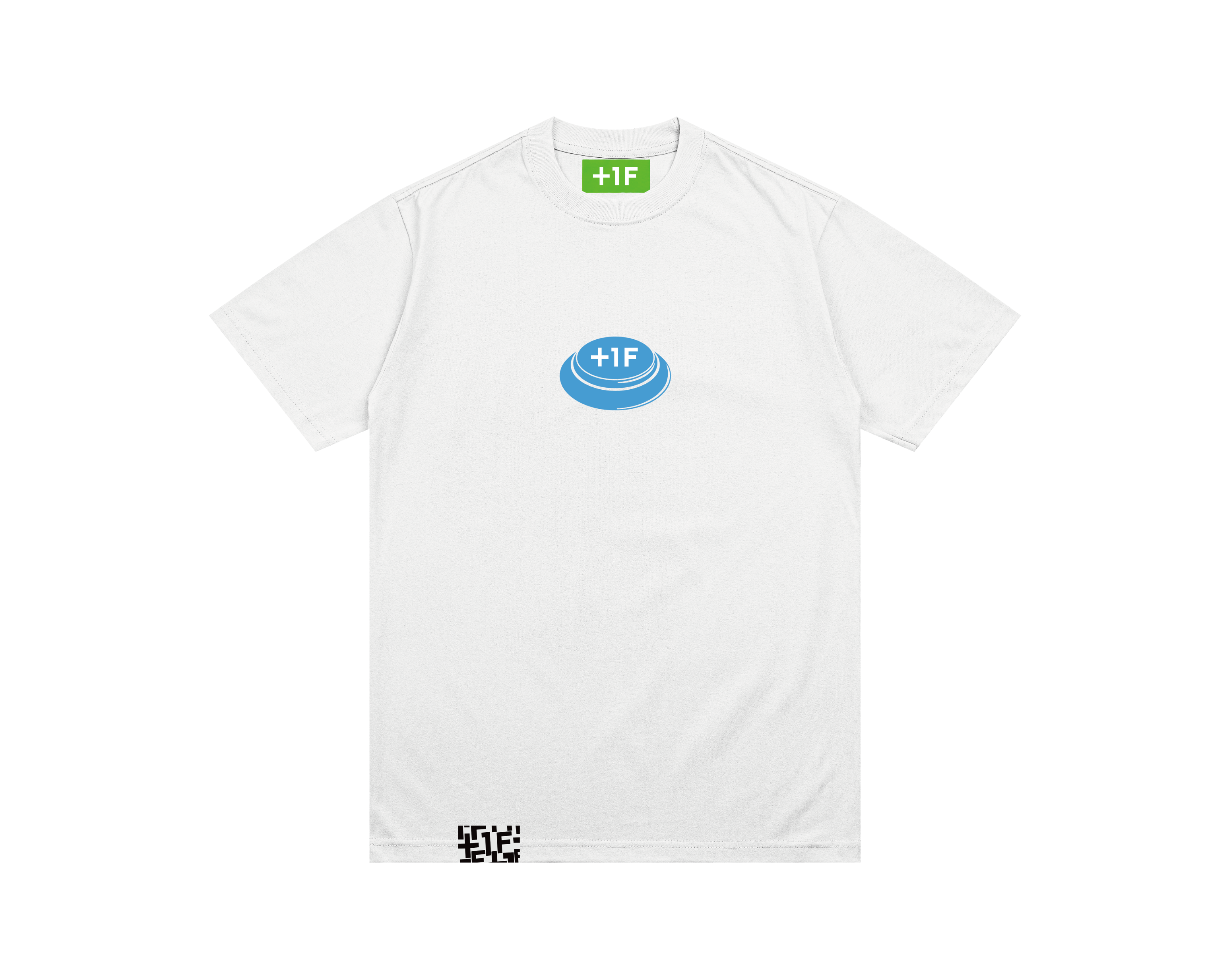 BUTTON LOGO TEE (NEW COLOR) | Tシャツ 白 | 格闘ゲーマーの