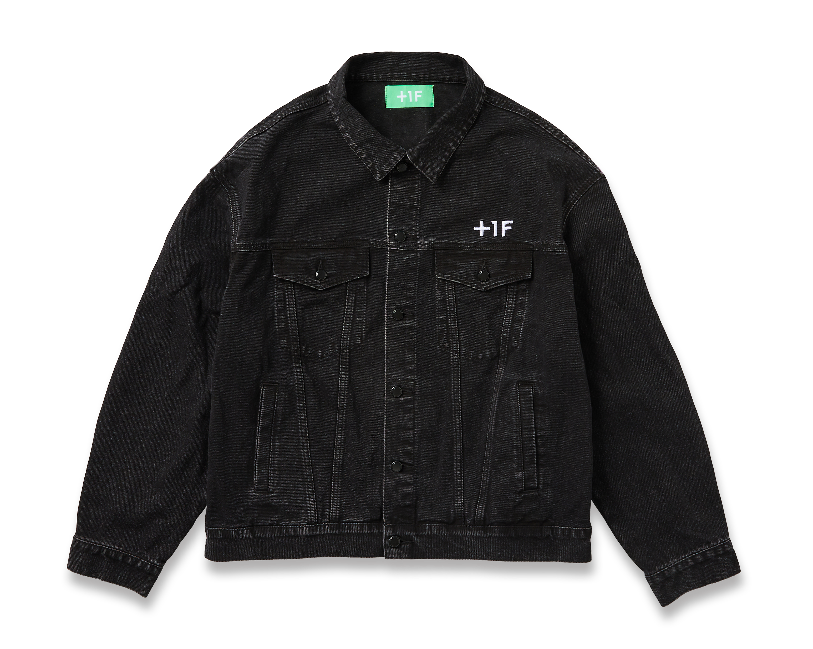 1F AUTHENTIC DENIM JACKET / BLACK | デニムジャケット ブラック 黒 1F AUTHENTIC DENIM JACKET / BLACK | デニムジャケット ブラック 黒
