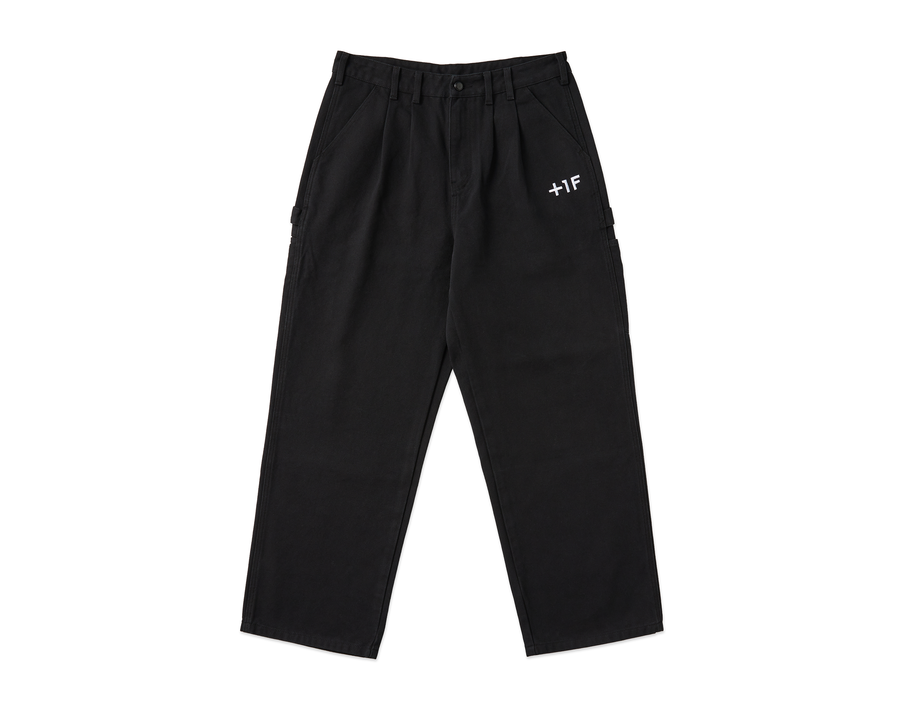 V12 GAME PANTS ブラック 1F AUTHENTIC PAINTER PANTS / BLACK | ペインターパンツ ブラック 黒