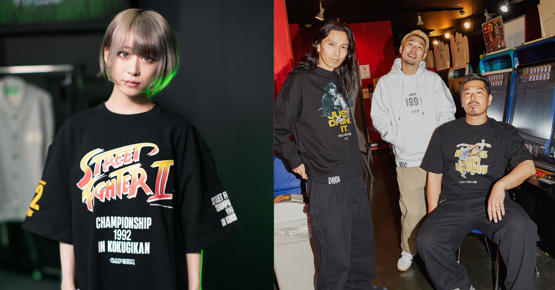 “STREET FIGHTER + 1F”コラボアイテム発売！