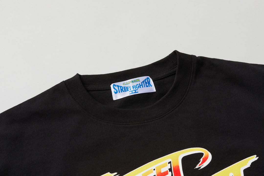 STREET FIGHTER II CHAMPIONSHIP 1992 TEE / BLACK