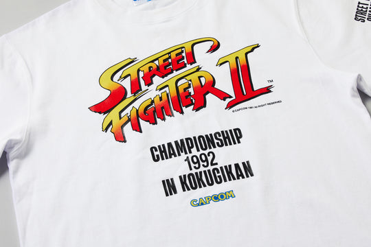STREET FIGHTER II CHAMPIONSHIP 1992 TEE / WHITE