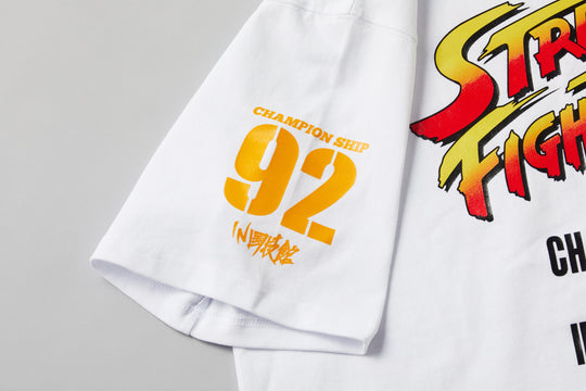 STREET FIGHTER II CHAMPIONSHIP 1992 TEE / WHITE