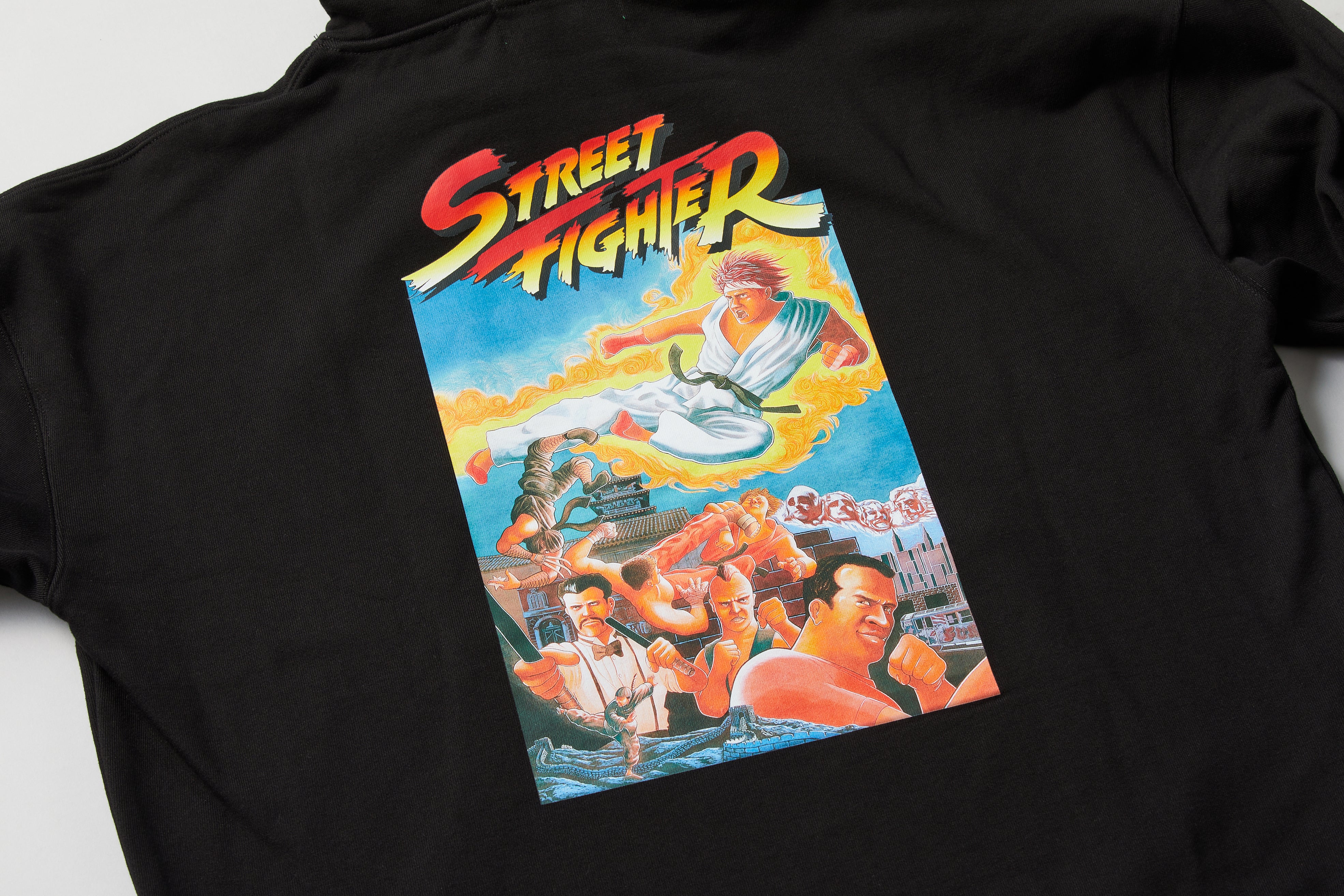 STREET FIGHTER +1F THE ORIGIN HOODIE / BLACK | ストリート