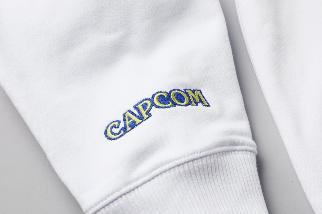 STREET FIGHTER II +1F CODEX 1991 HOODIE / WHITE