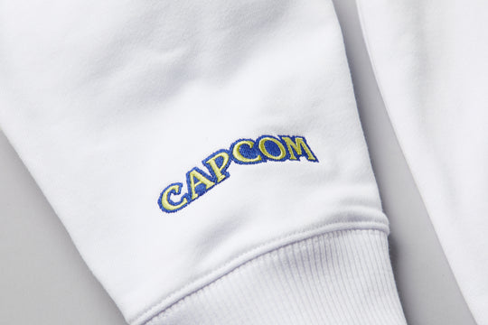 STREET FIGHTER II +1F CODEX 1991 HOODIE / WHITE