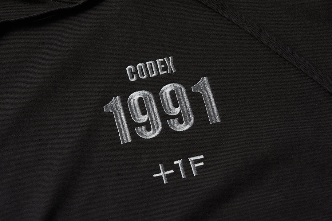 STREET FIGHTER II +1F CODEX 1991 HOODIE / BLACK