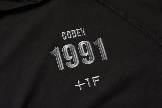 STREET FIGHTER II +1F CODEX 1991 HOODIE / BLACK