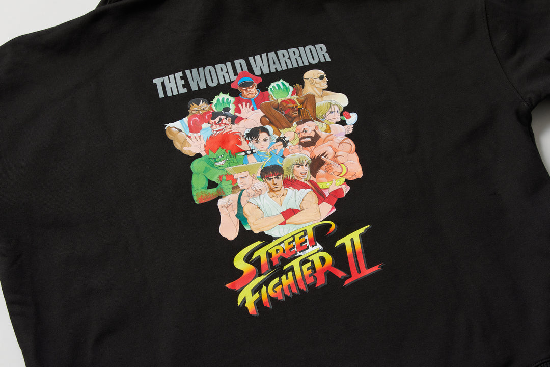 STREET FIGHTER II +1F CODEX 1991 HOODIE / BLACK