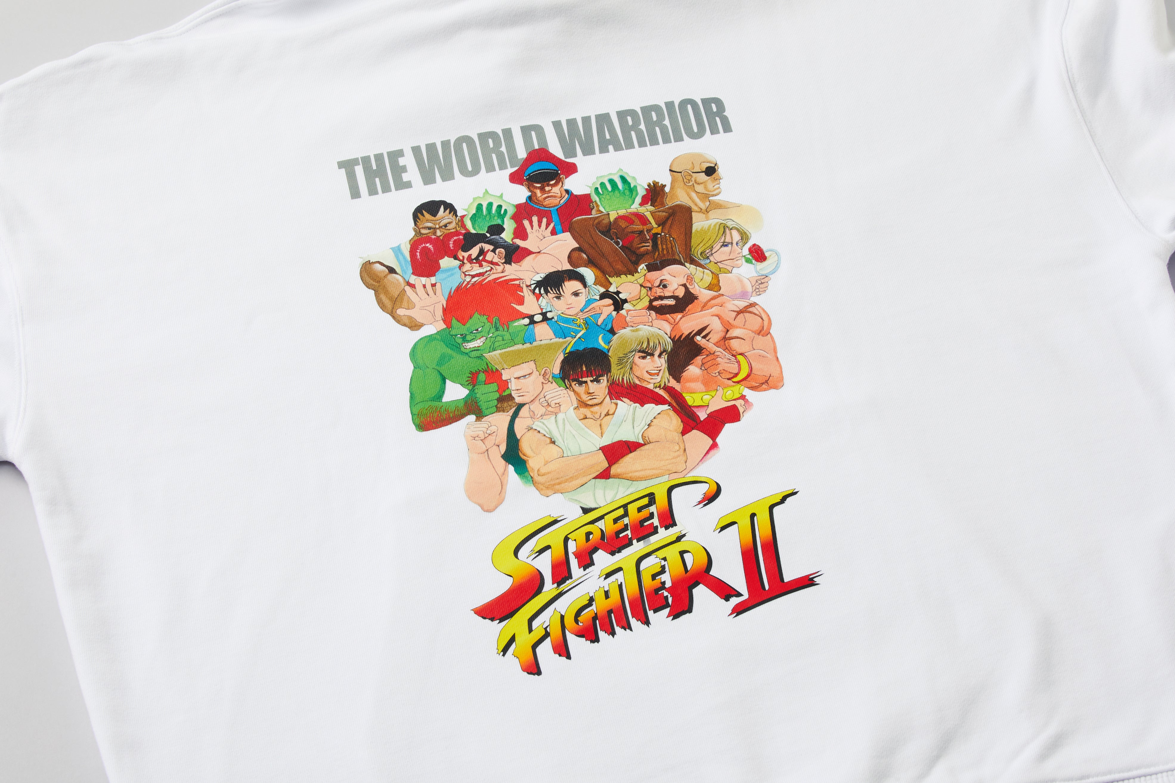 STREET FIGHTER II +1F CODEX 1991 HOODIE / WHITE | ストリート