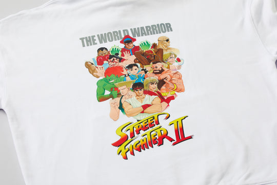 STREET FIGHTER II +1F CODEX 1991 HOODIE / WHITE