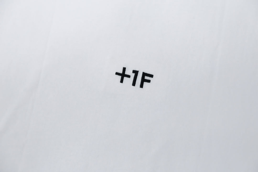 +1F NEVER NERF. TEE / BLACK・WHITE