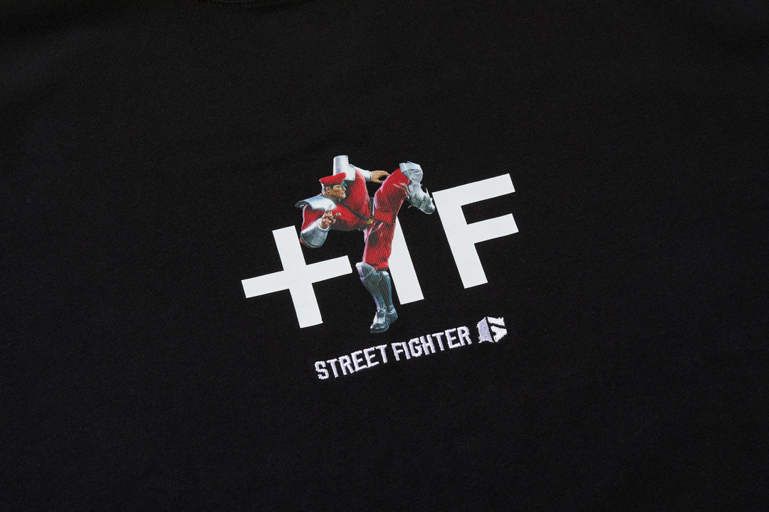 STREET FIGHTER 6 +1F VEGA TEE / BLACK