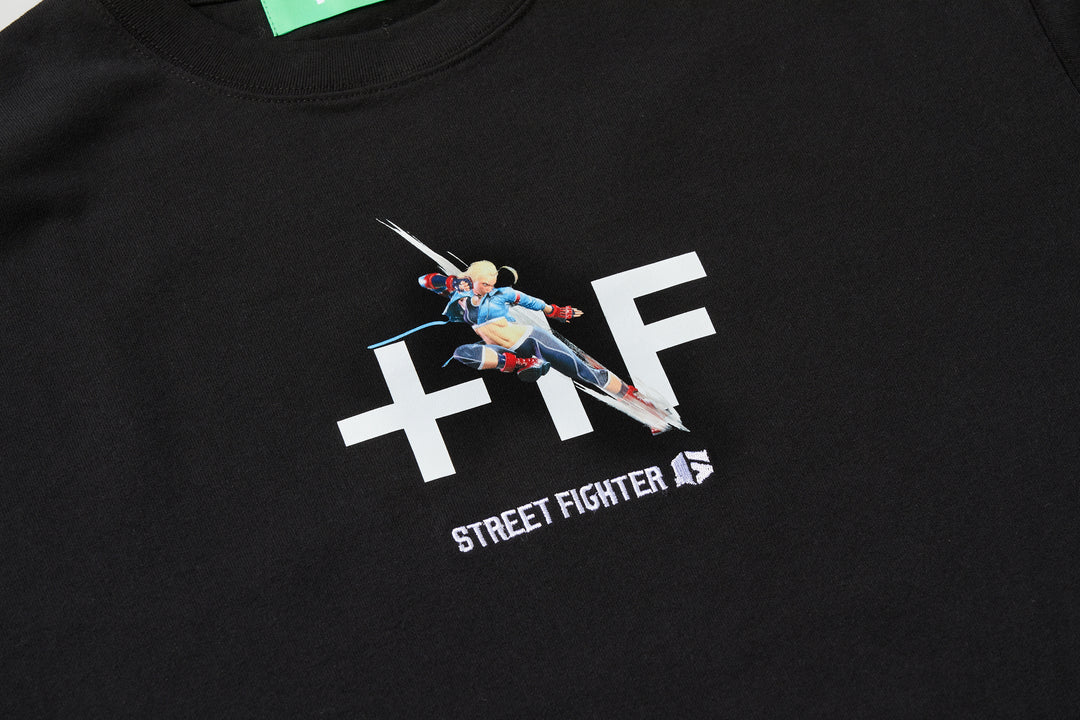 STREET FIGHTER 6 +1F CAMMY TEE / BLACK