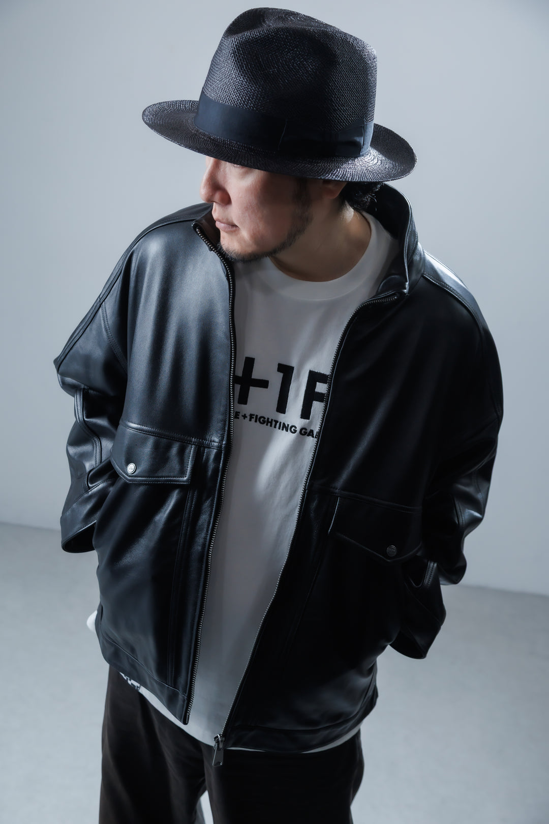+1F AUTHENTIC LEATHER JACKET