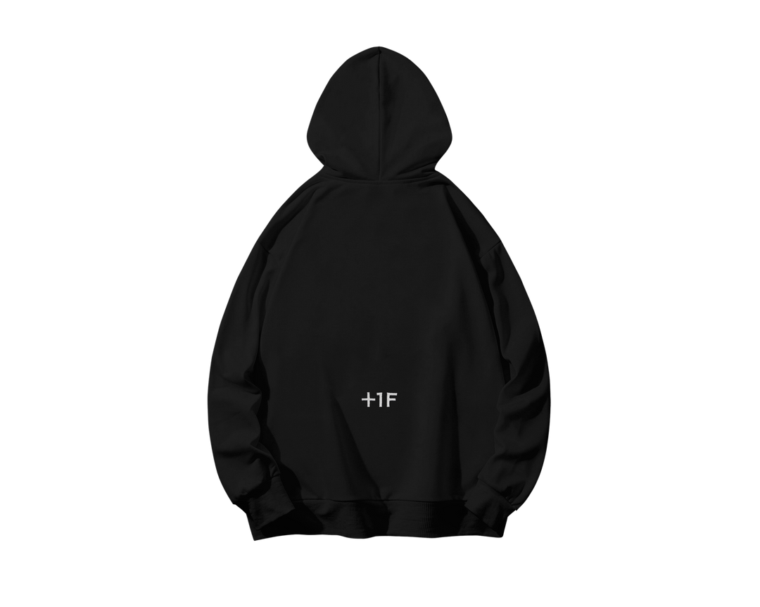 1F ESSENTIAL HOODIE BLACK|ブランド定番のベーシックパーカー 1F ESSENTIAL HOODIE BLACK|ブランド定番のベーシックパーカー