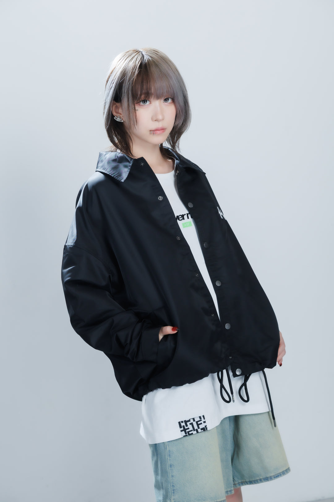 +1F AUTHENTIC COACH JACKET