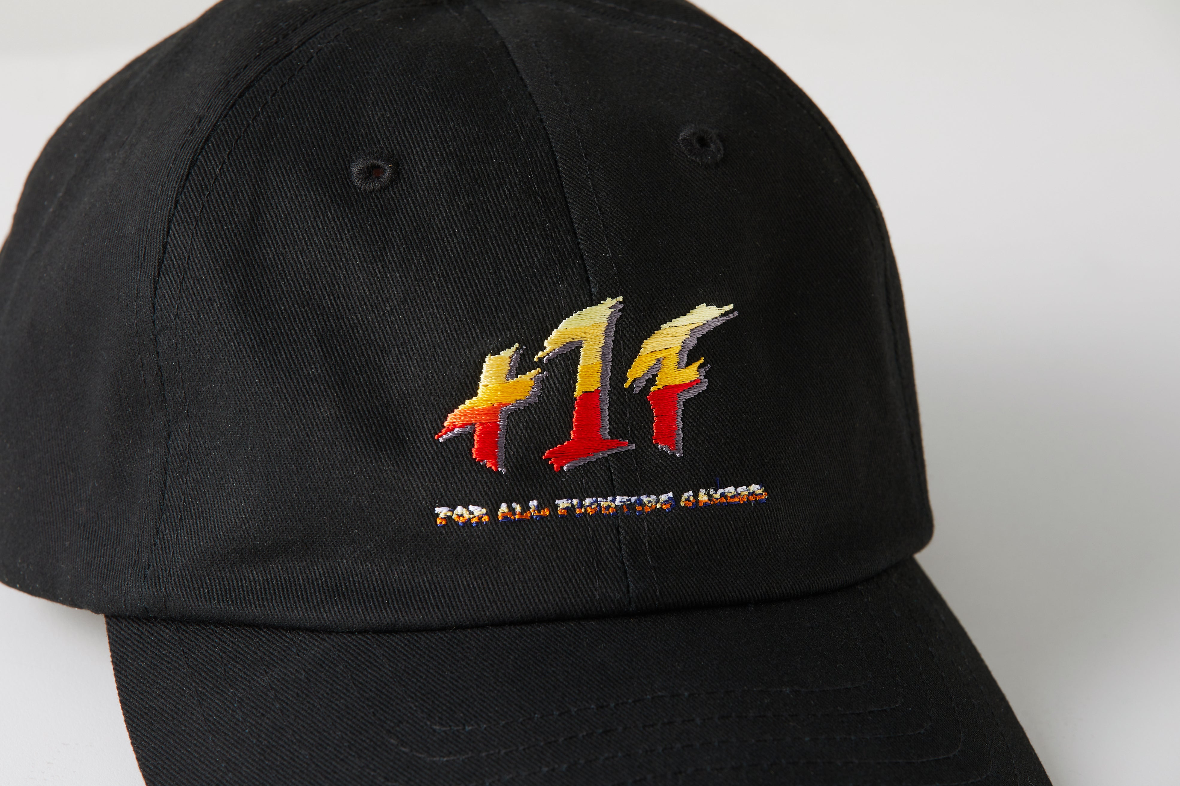 STREET FIGHTER II +1F LOGO CAP/ BLACK | ストリートファイター ロゴ