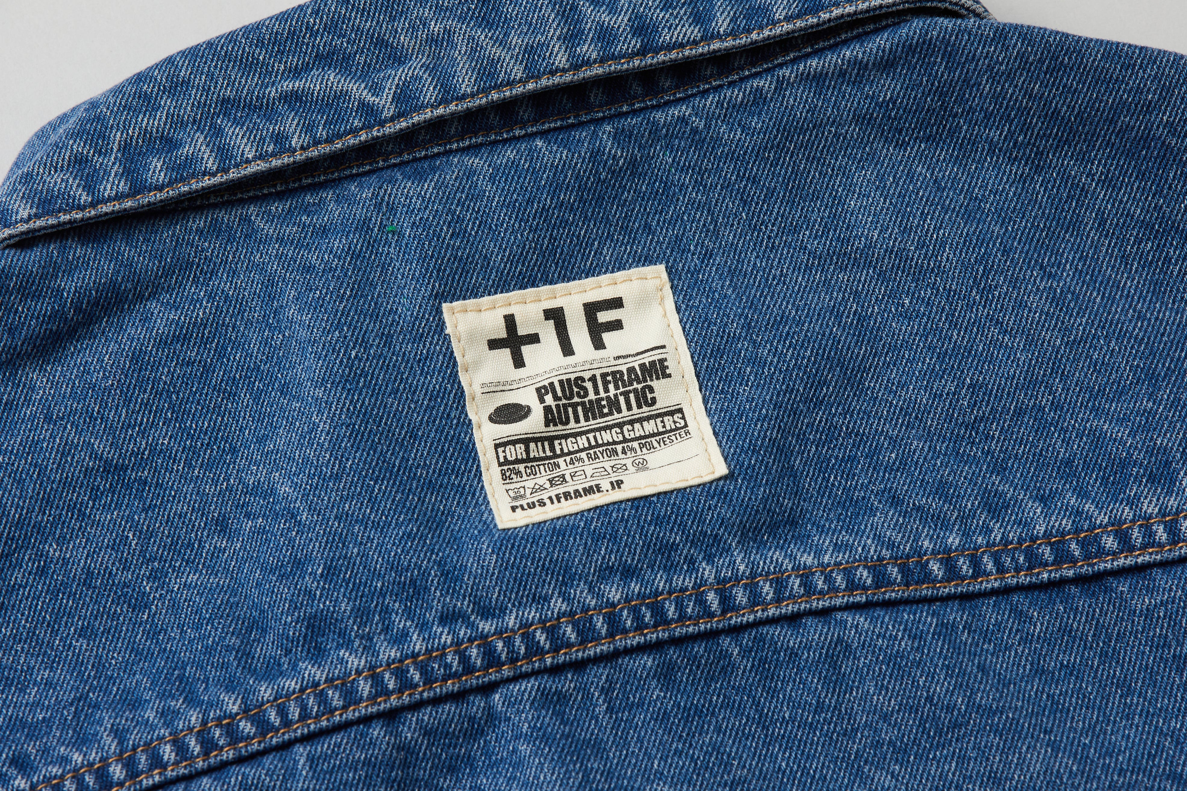 1F AUTHENTIC DENIM JACKET / BLUE | デニムジャケット ブルー 青