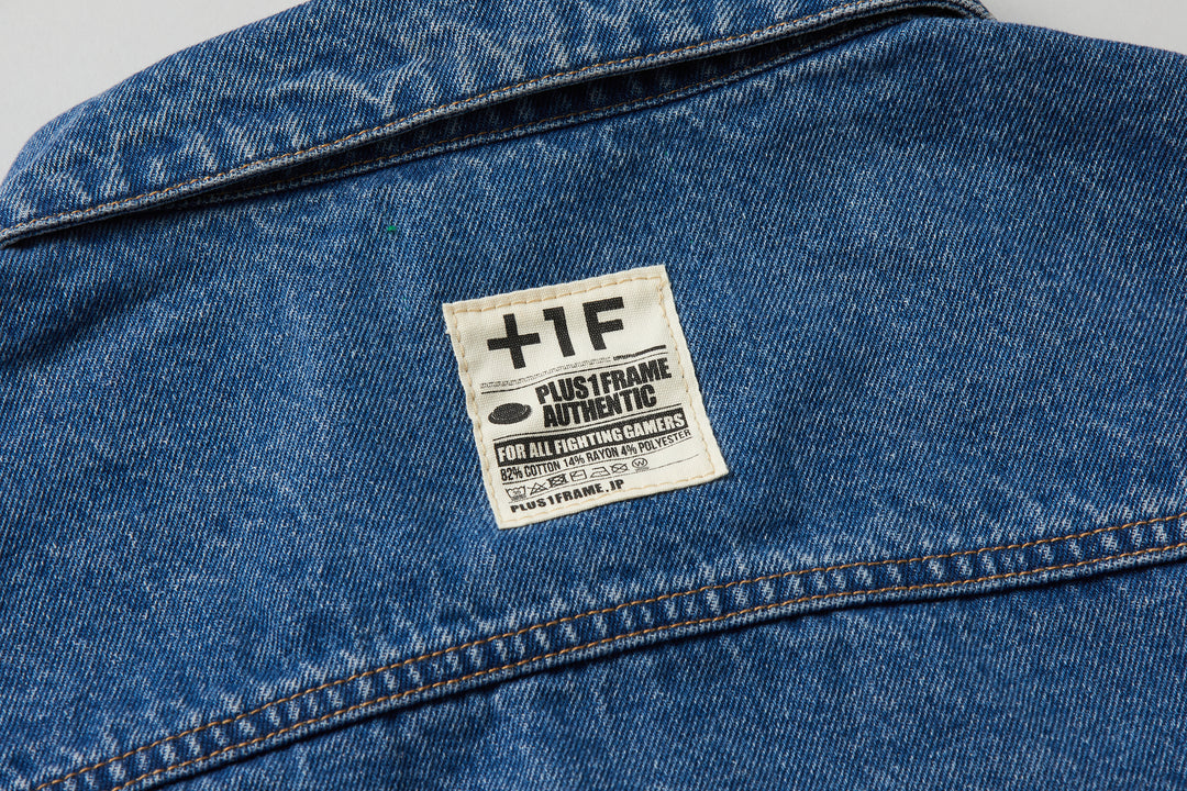 +1F AUTHENTIC DENIM JACKET / BLUE
