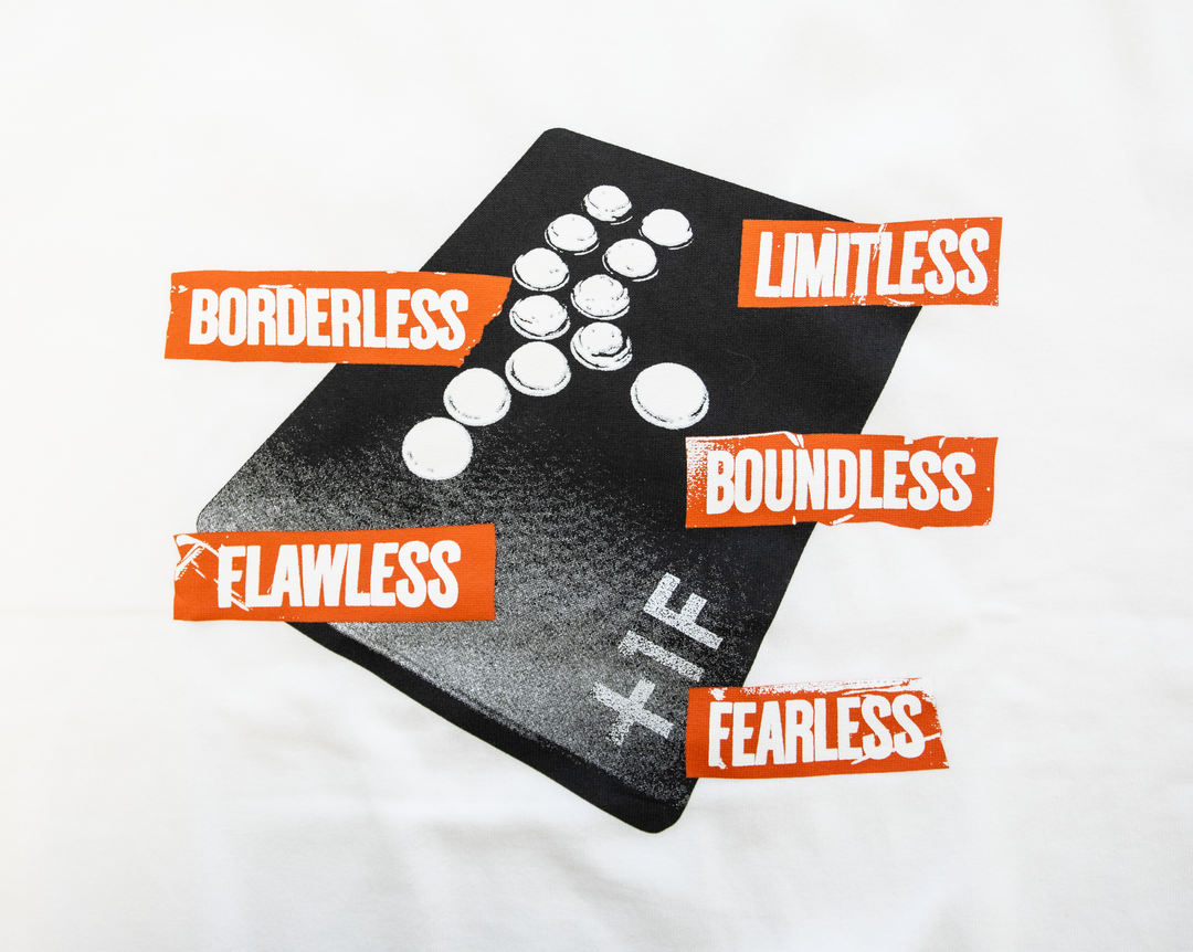 RED TAPE LIMITLESS TEE / WHITE