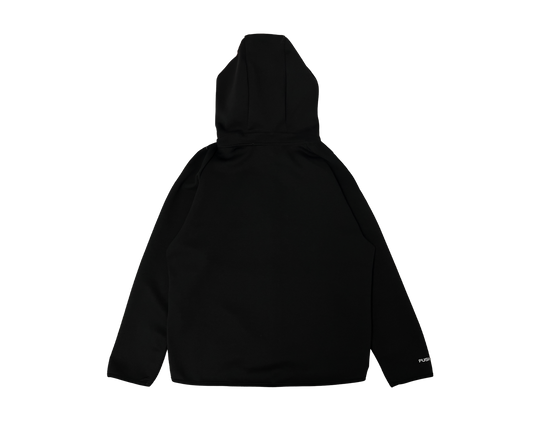 +1F TECH FLEECE ZIP HOODIE / BLACK