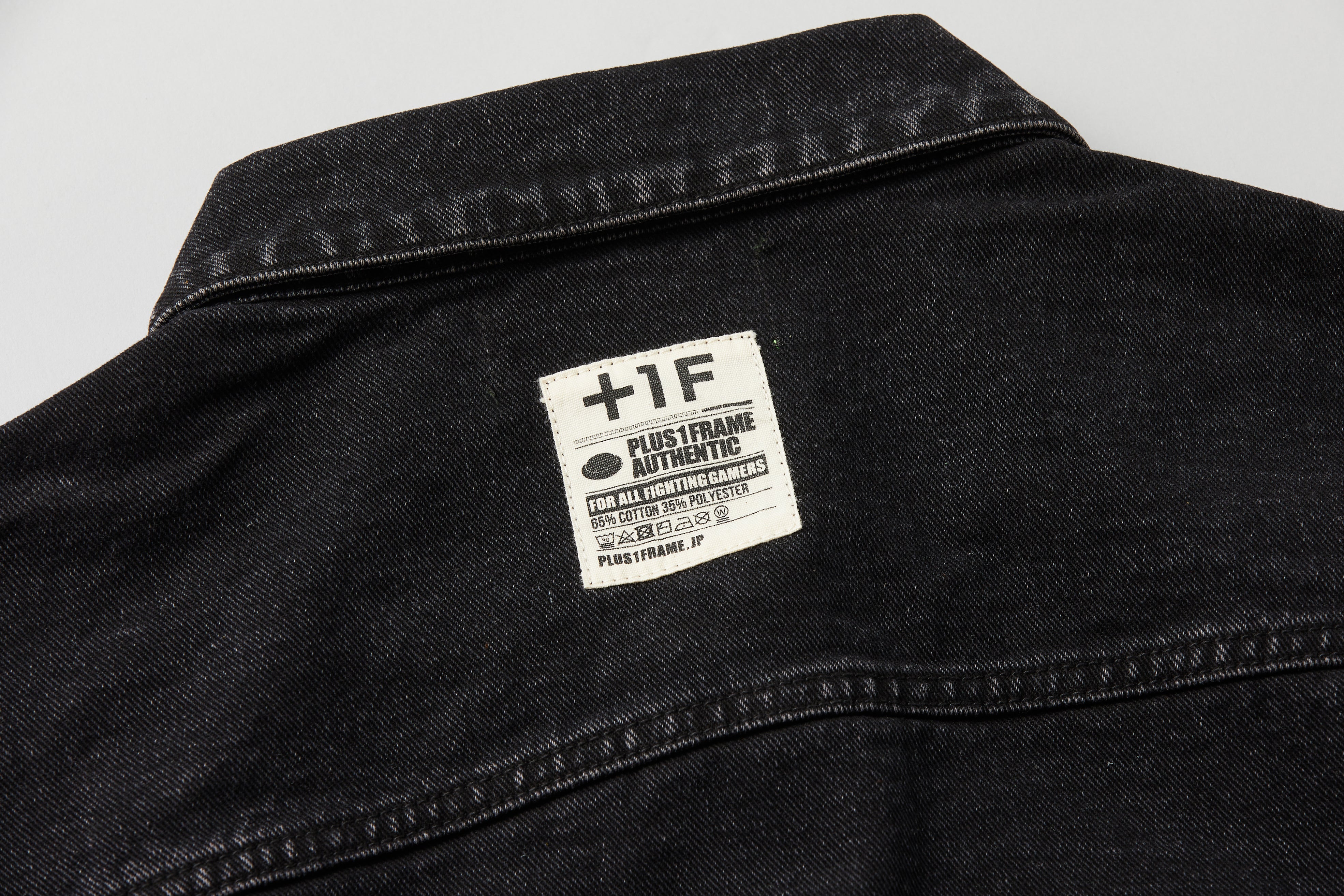 1F AUTHENTIC DENIM JACKET / BLACK | デニムジャケット ブラック 黒