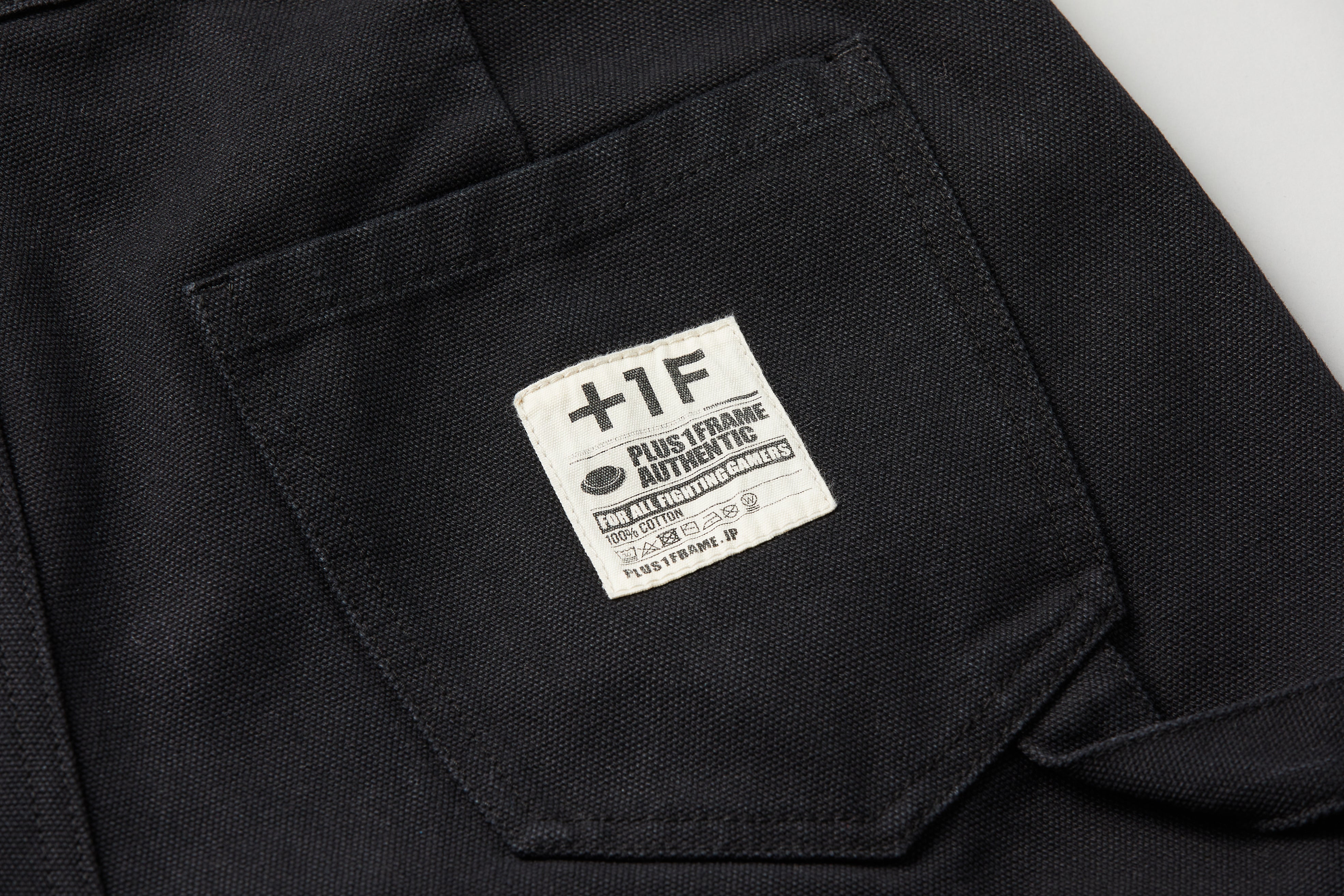 1F AUTHENTIC PAINTER PANTS / BLACK | ペインターパンツ ブラック 黒