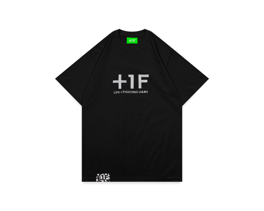 +1F ESSENTIAL TEE / BLACK