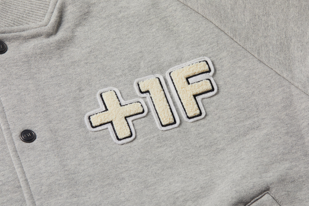 +1F AUTHENTIC STADIUM SWEAT BLOUSON / GREY HEATER