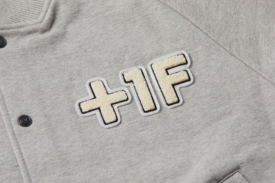 +1F AUTHENTIC STADIUM SWEAT BLOUSON / GREY HEATER