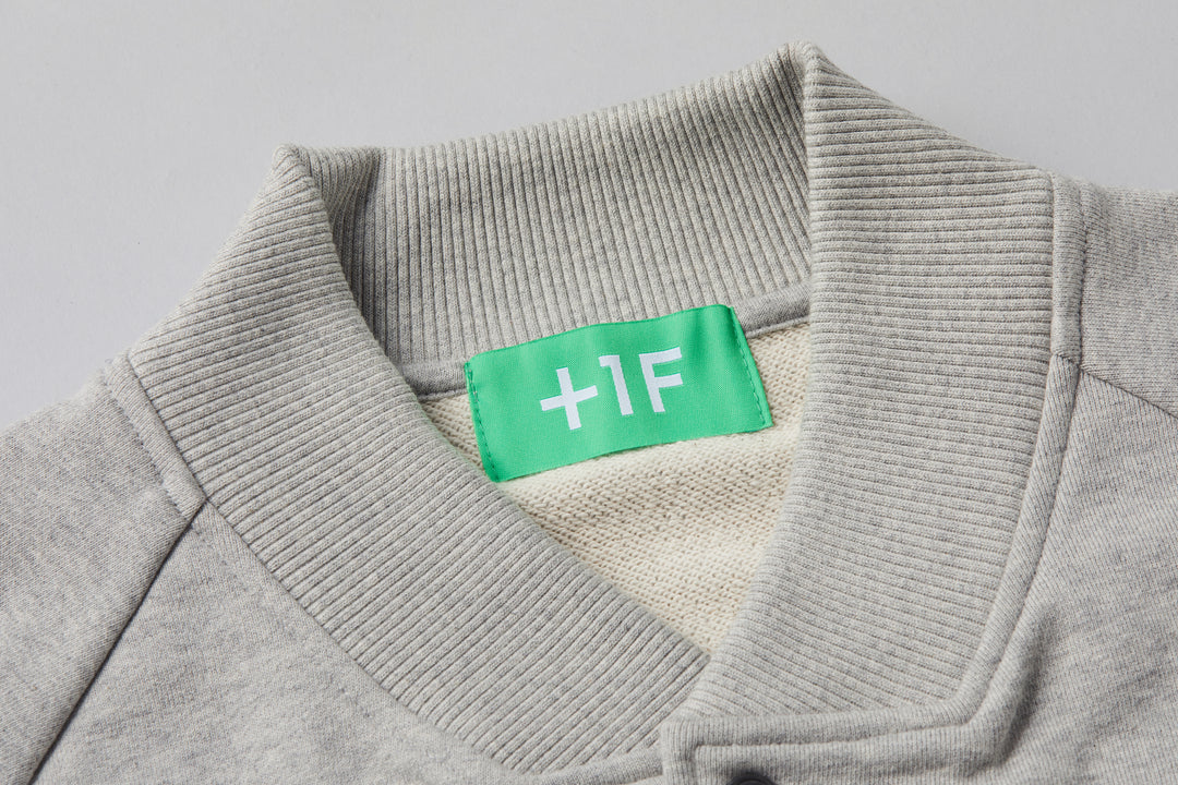 +1F AUTHENTIC STADIUM SWEAT BLOUSON / GREY HEATER