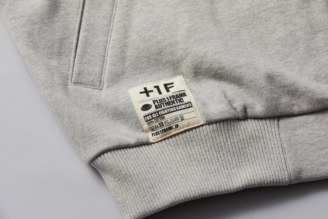 +1F AUTHENTIC STADIUM SWEAT BLOUSON / GREY HEATER