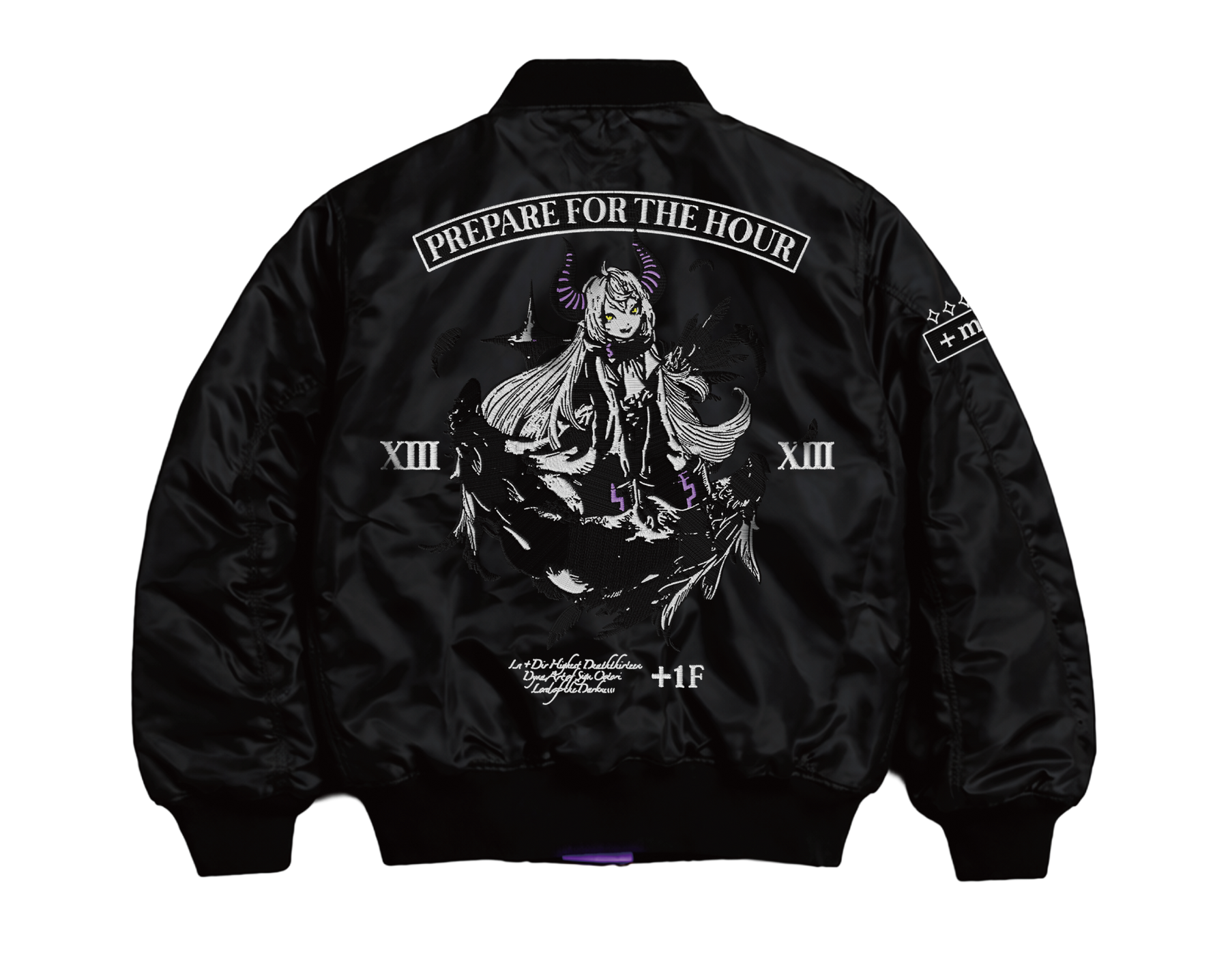 LA+ DARKNESS +1F MA-1 JACKET LA+ DARKNESS +1F MA-1 JACKET