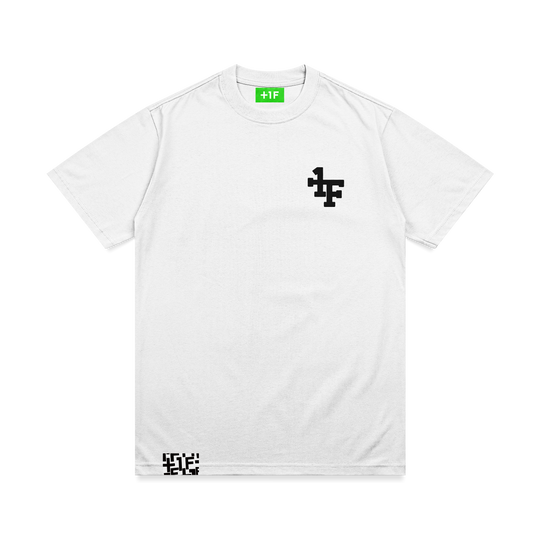 +1F MONOGRAM LOGO TEE/WHITE
