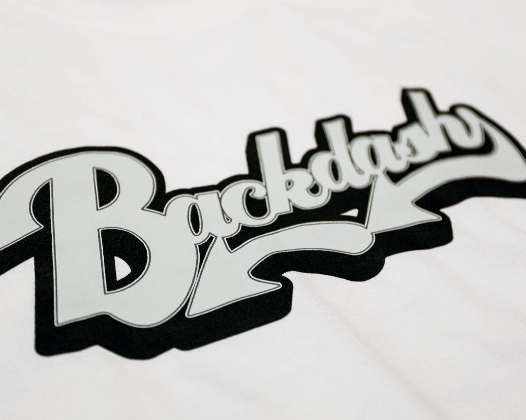 BACK DASH TEE / WHITE