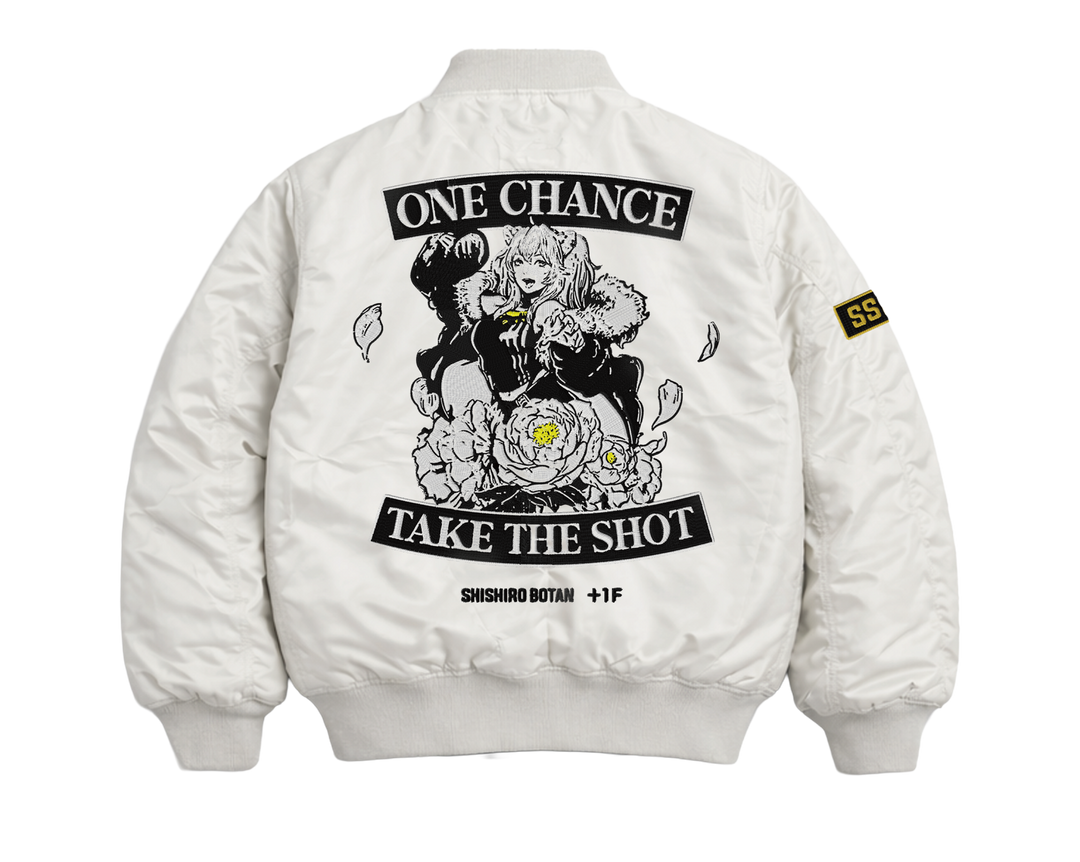 SHISHIRO BOTAN +1F MA-1 JACKET