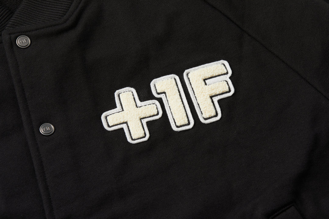 +1F AUTHENTIC STADIUM SWEAT BLOUSON / BLACK