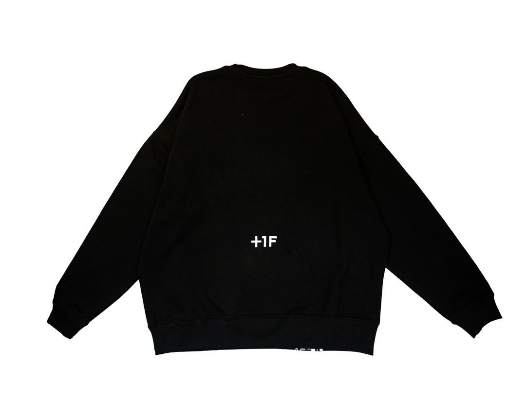 BUST THE BORDER CREWNECK / BLACK