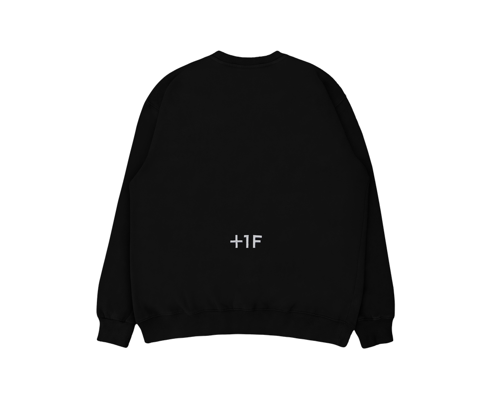 FIGHTING GAME ATHLETICS SWEAT CREW / BLACK