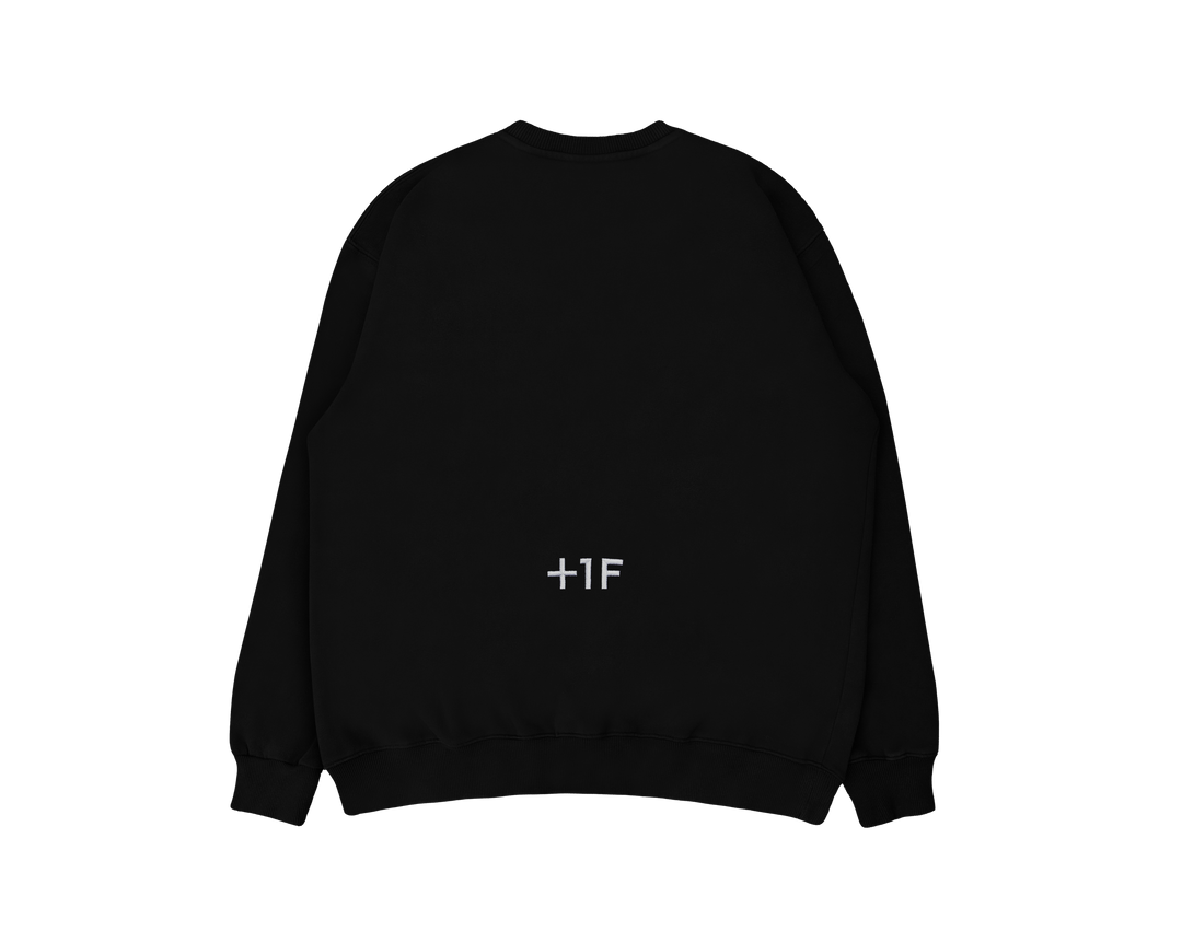 FIGHTING GAME ATHLETICS SWEAT CREW / BLACK