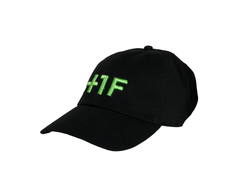 1F LOGO CAP / BLACK | ロゴキャップ ブラック 黒