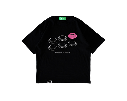 6 ENOUGH TEE / BLACK