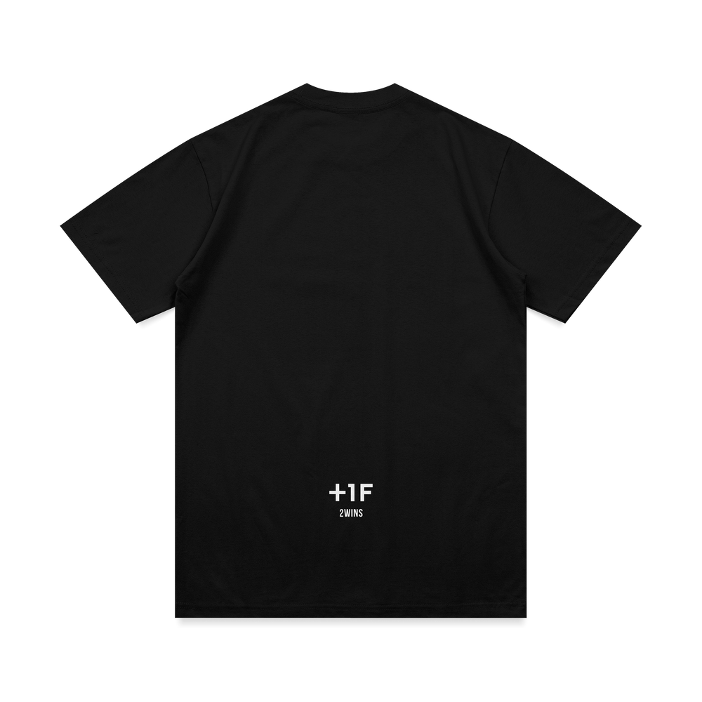 +1F 2nd ANNIVERSARY TEE / BLACK