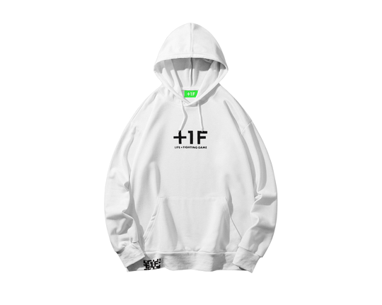 +1F ESSENTIAL HOODIE / WHITE