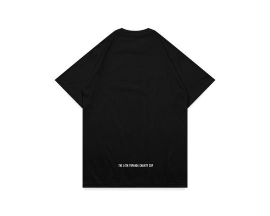 The 14th TOPANGA CHARITY CUP +1F TEE / BLACK